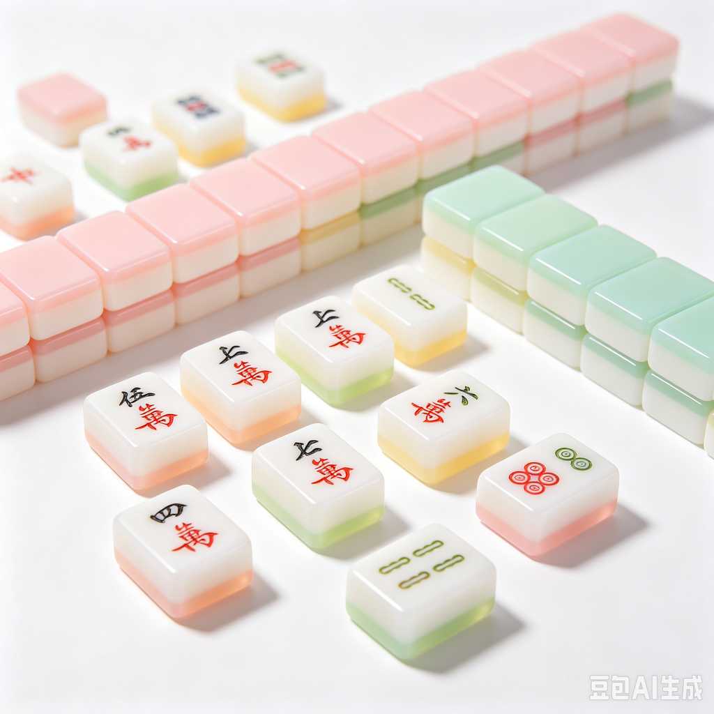 ornamental mahjong tiles